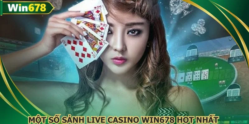 Hệ thống sảnh live sắc nét với dealer quyến rũ